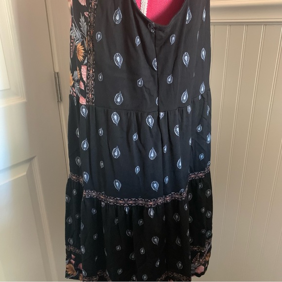 Bohemian Floral Sleeveless Shift Dress Style & Co size XL - Picture 7 of 12